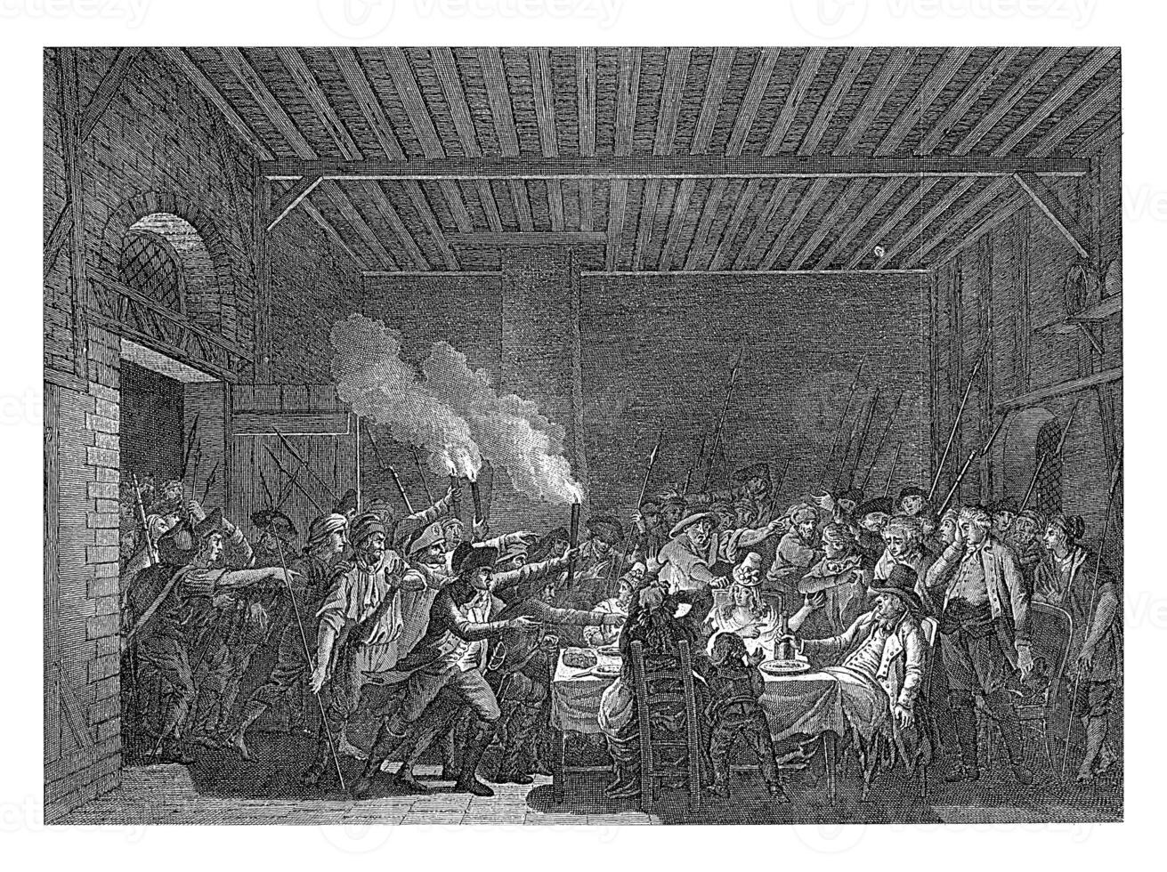 Arrest of Louis XVI at Varennes, 1791 photo