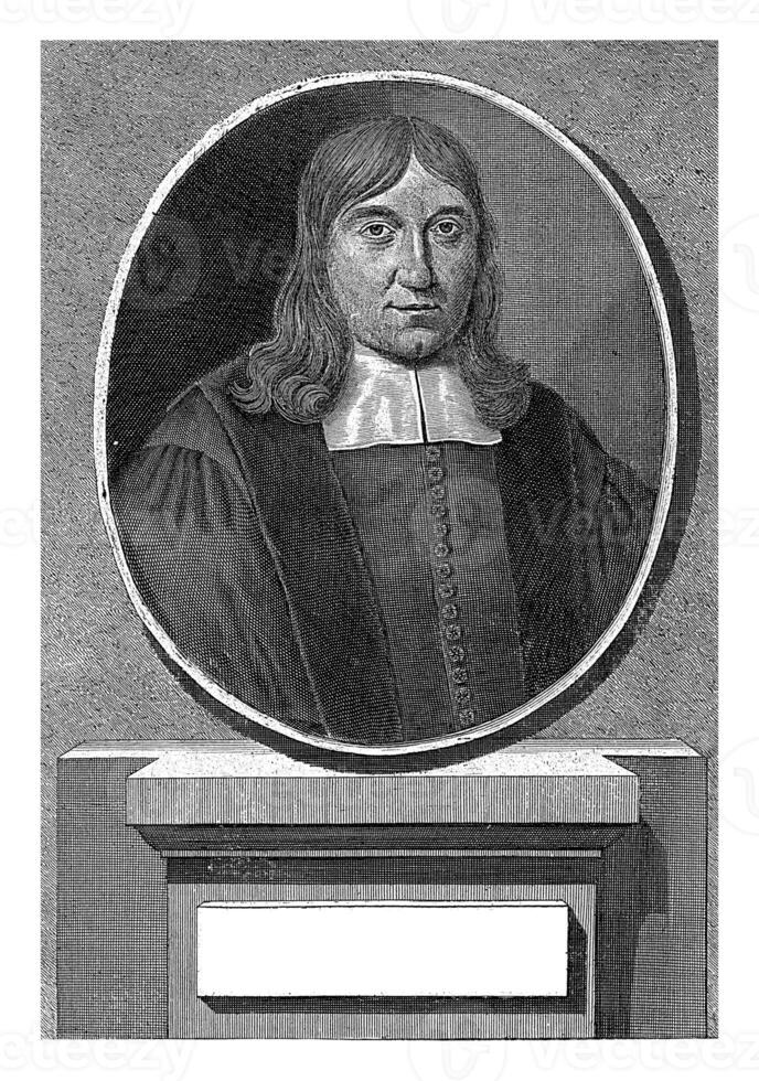 Portrait of Johannes a Marck, Anthony van Zijlvelt, 1690 photo