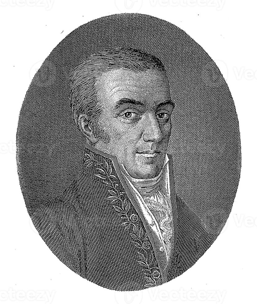 portret camioneta médico francesco aglietti, felice zulianí, 1744 - 1834 foto