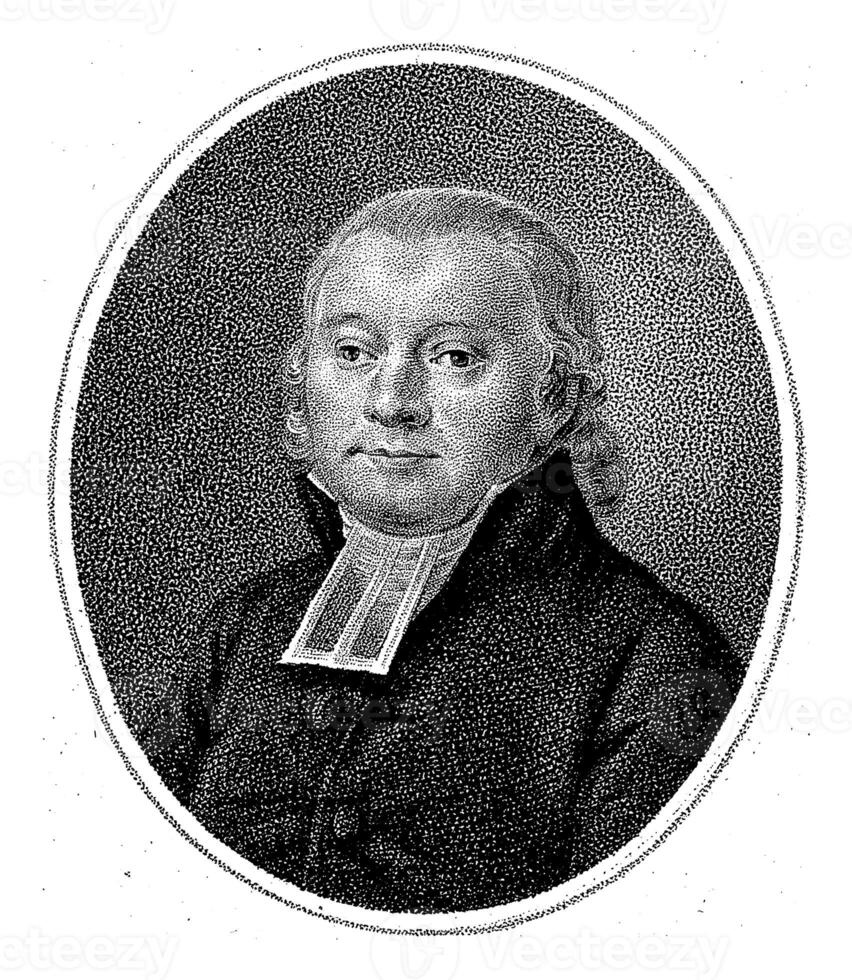 Portrait of Willem Gerrit van Doorne, Willem van Senus, after Hendrik Willem Caspari, 1817 photo