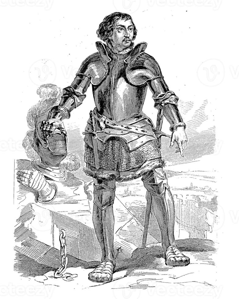 Portrait of Jean d'Orleans, Count of Dunois and Mortain, Alexandrine Andre photo