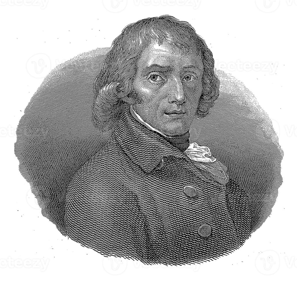 Portret van dichter Giuseppe Parini, Caterina Piotti-Pirola, after Andrea Appiani, 1810 - 1900 photo