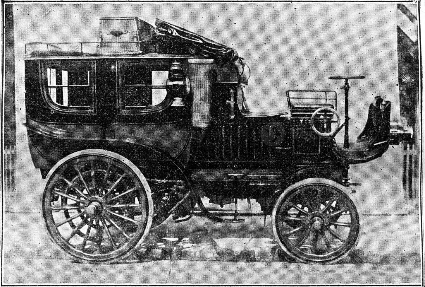 Omnibus Mail coach, vintage engraving. photo