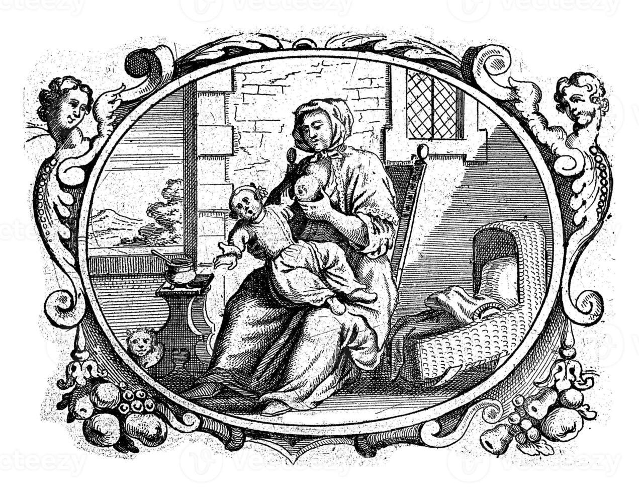 Adversity makes us long for heaven, Gaspar Bouttats, 1679 photo
