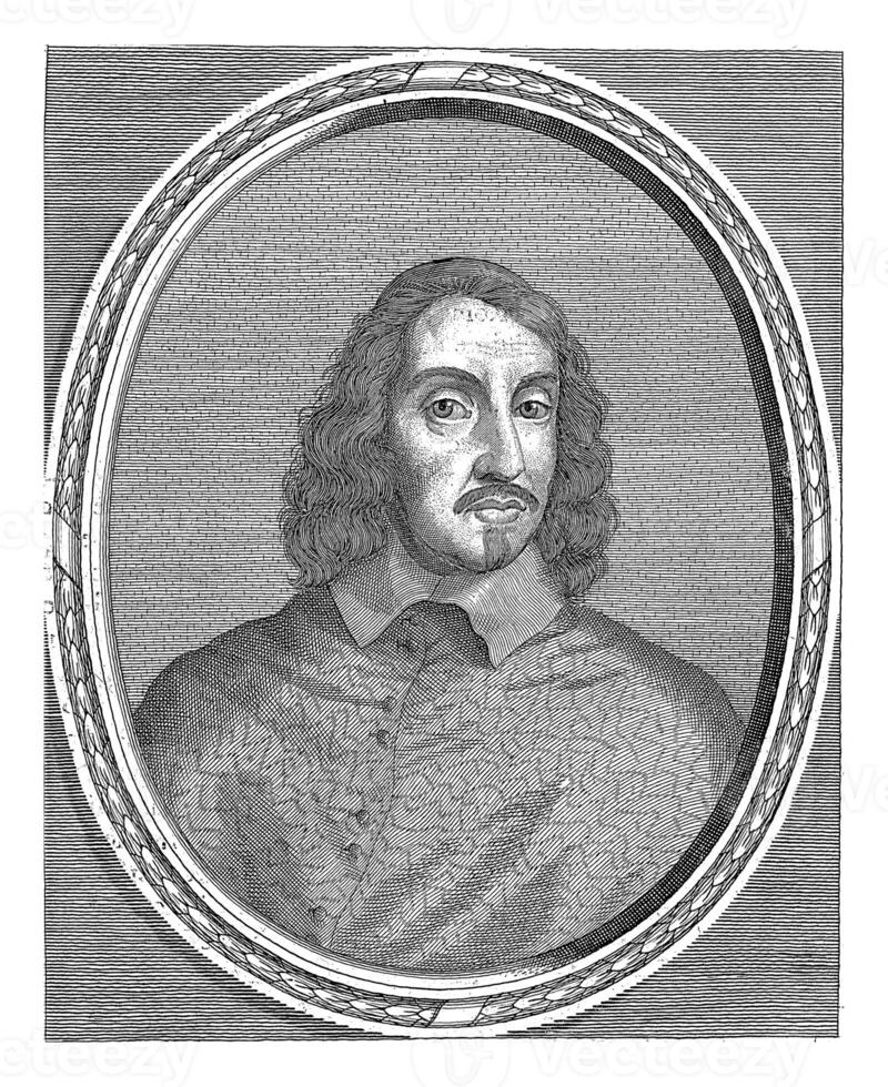 Portrait of Rinaldo d'Este, Cornelis Meyssens, 1670 Portrait of Cardinal Rinaldo d'Este. photo