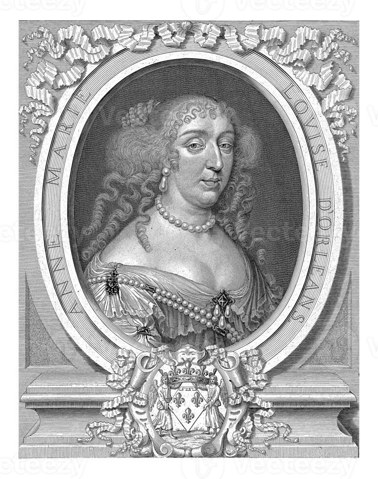 Portrait of Anne Marie Louise d'Orleans photo