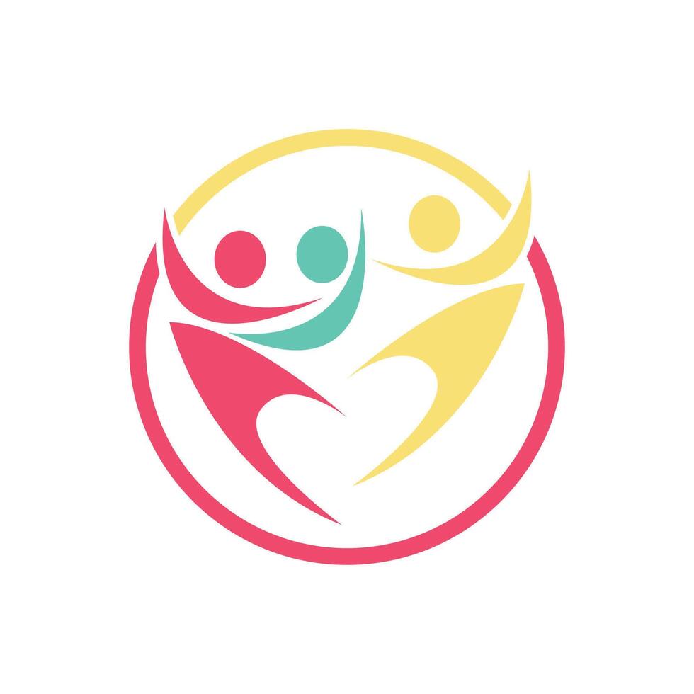Family Logo Design Template - vector