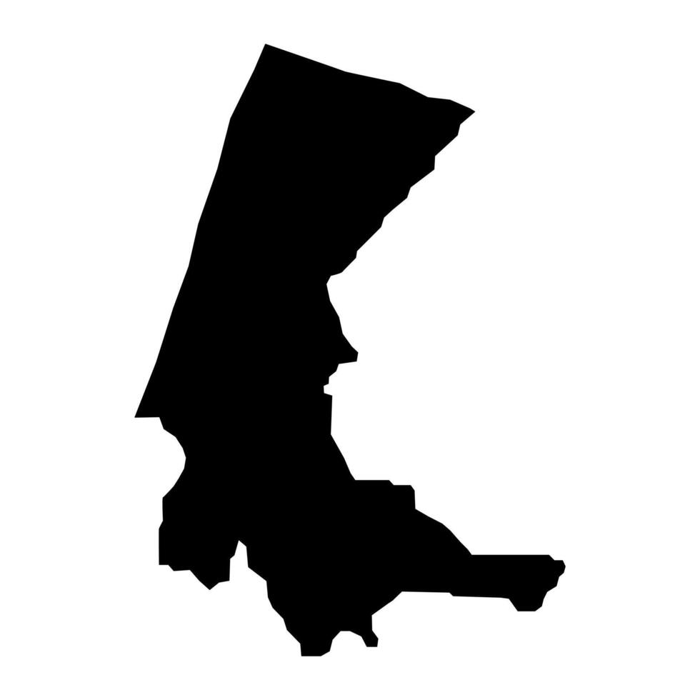 Fofo County map, administrative division of American Samoa. Vector illustration.