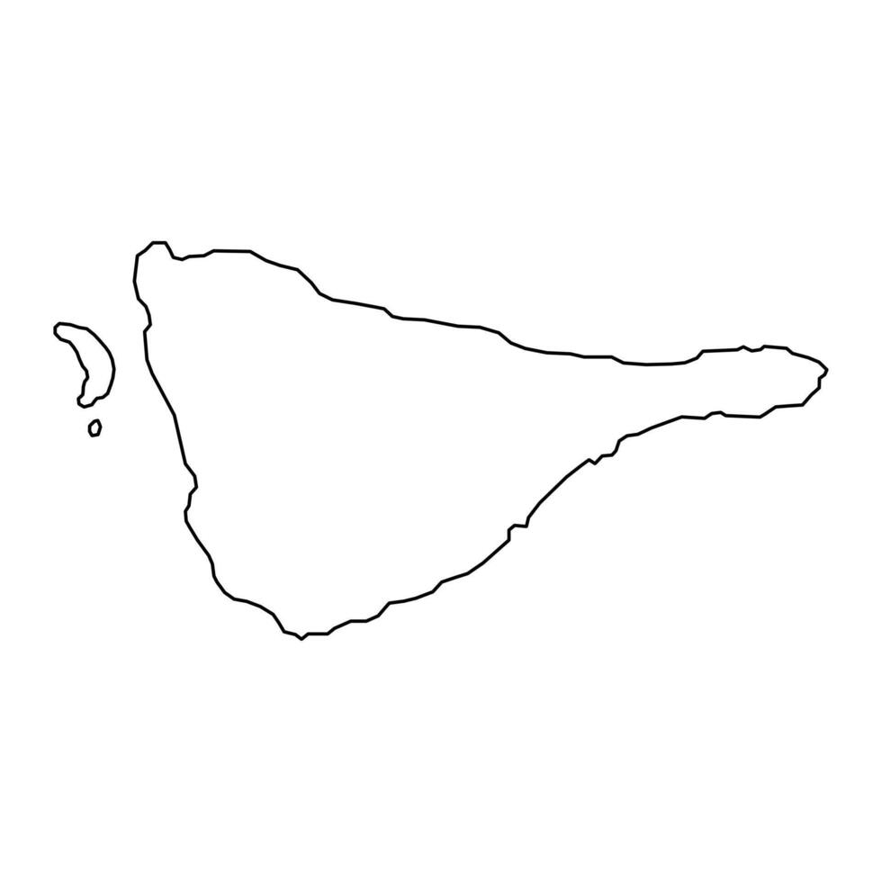 Ofu County map, administrative division of American Samoa. Vector illustration.