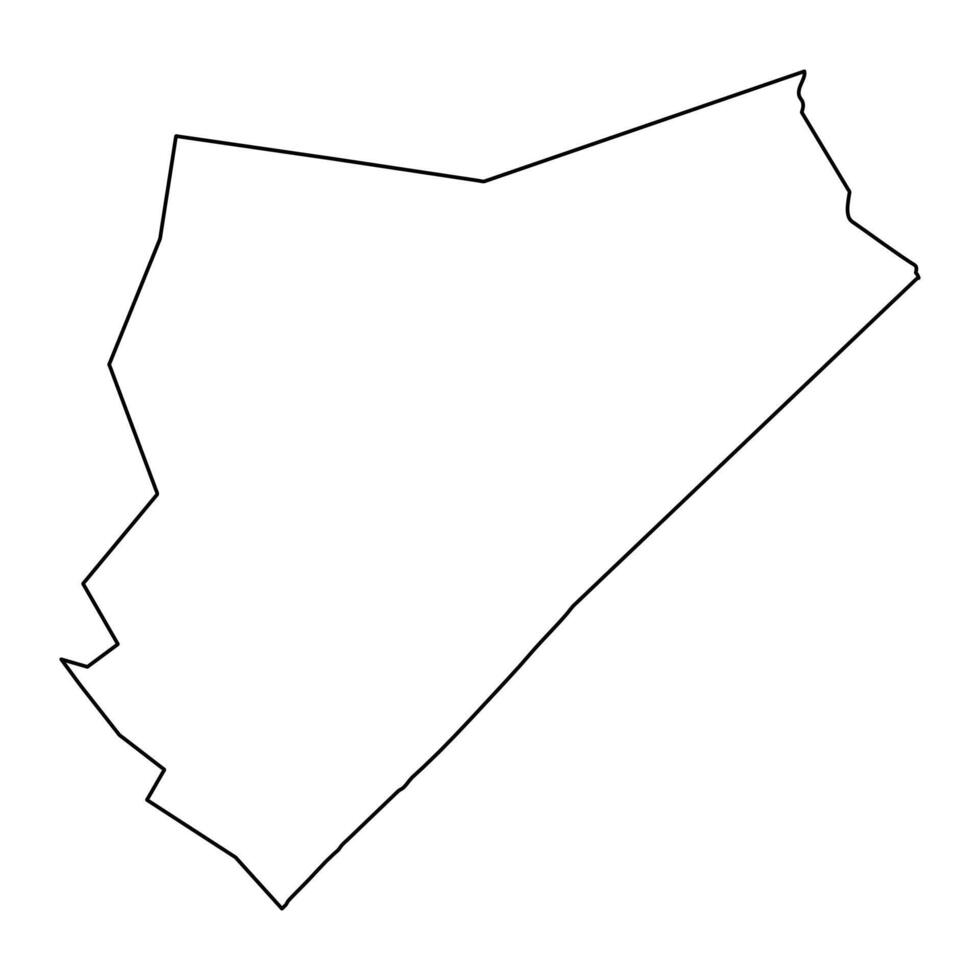 Kapoeta State map, administrative division of South Sudan. Vector illustration.