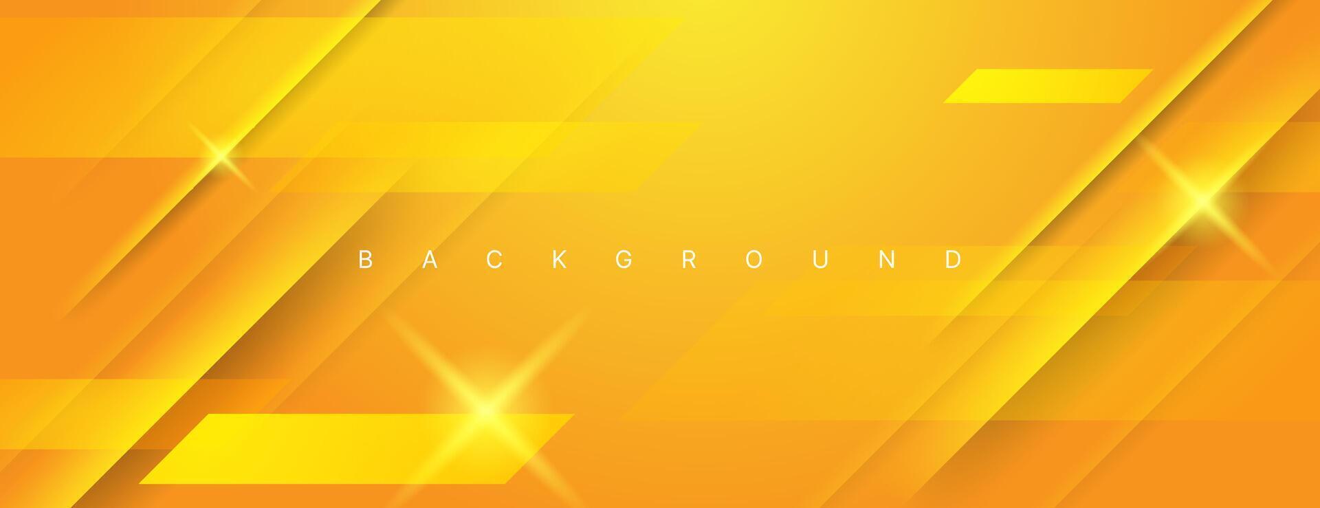 abstract orange futuristic background with stripes and light. vector illustration