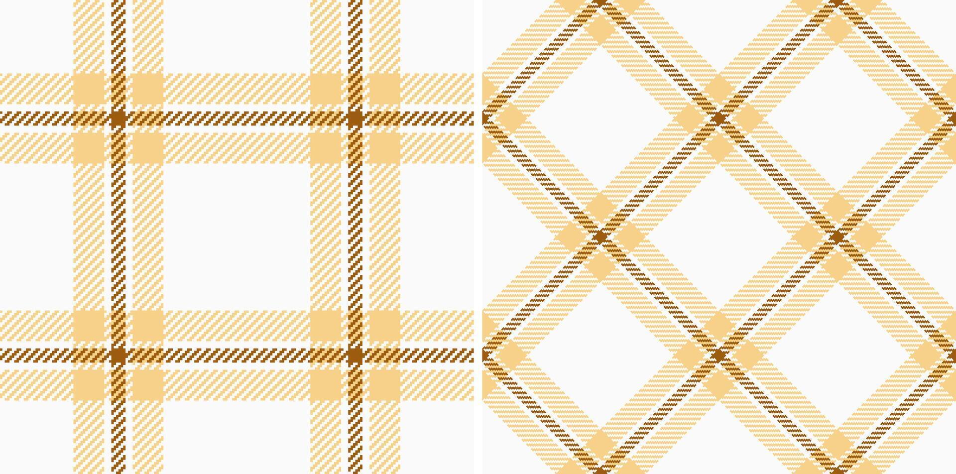 Textile fabric plaid of seamless vector pattern with a check background texture tartan.