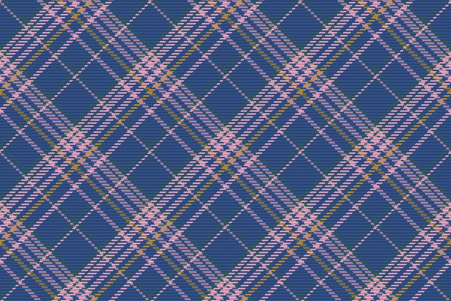 Plaid checkered tartan seamless pattern suitable for fashion textiles, graphics design. vector