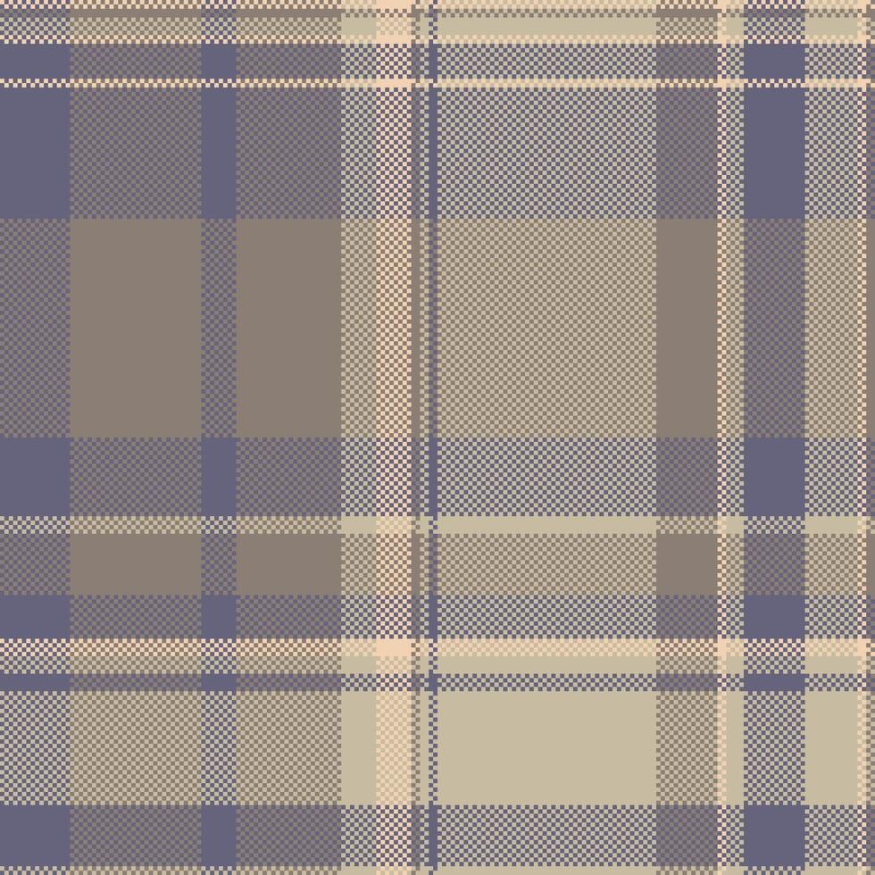 Vector check plaid of seamless texture background with a pattern tartan textile fabric.
