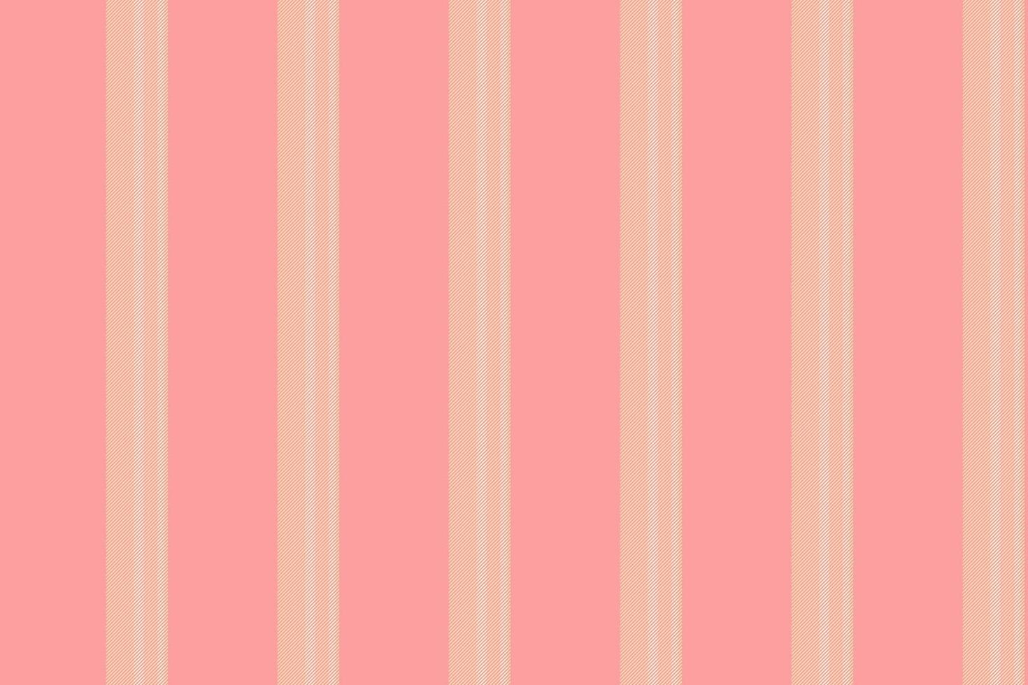 Silky pattern vertical seamless, conceptual fabric vector stripe. Minimal lines textile texture background in red and navajo white colors.