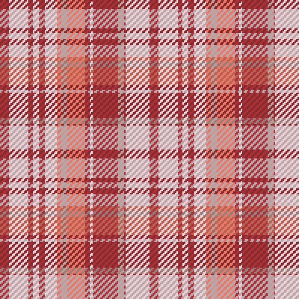 Seamless pattern of scottish tartan plaid. Repeatable background with check fabric texture. Vector backdrop striped textile print.