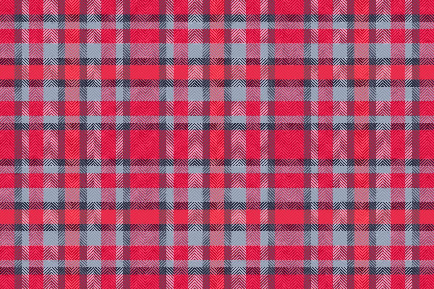 Plaid tartan textile of seamless fabric pattern with a check background vector texture.