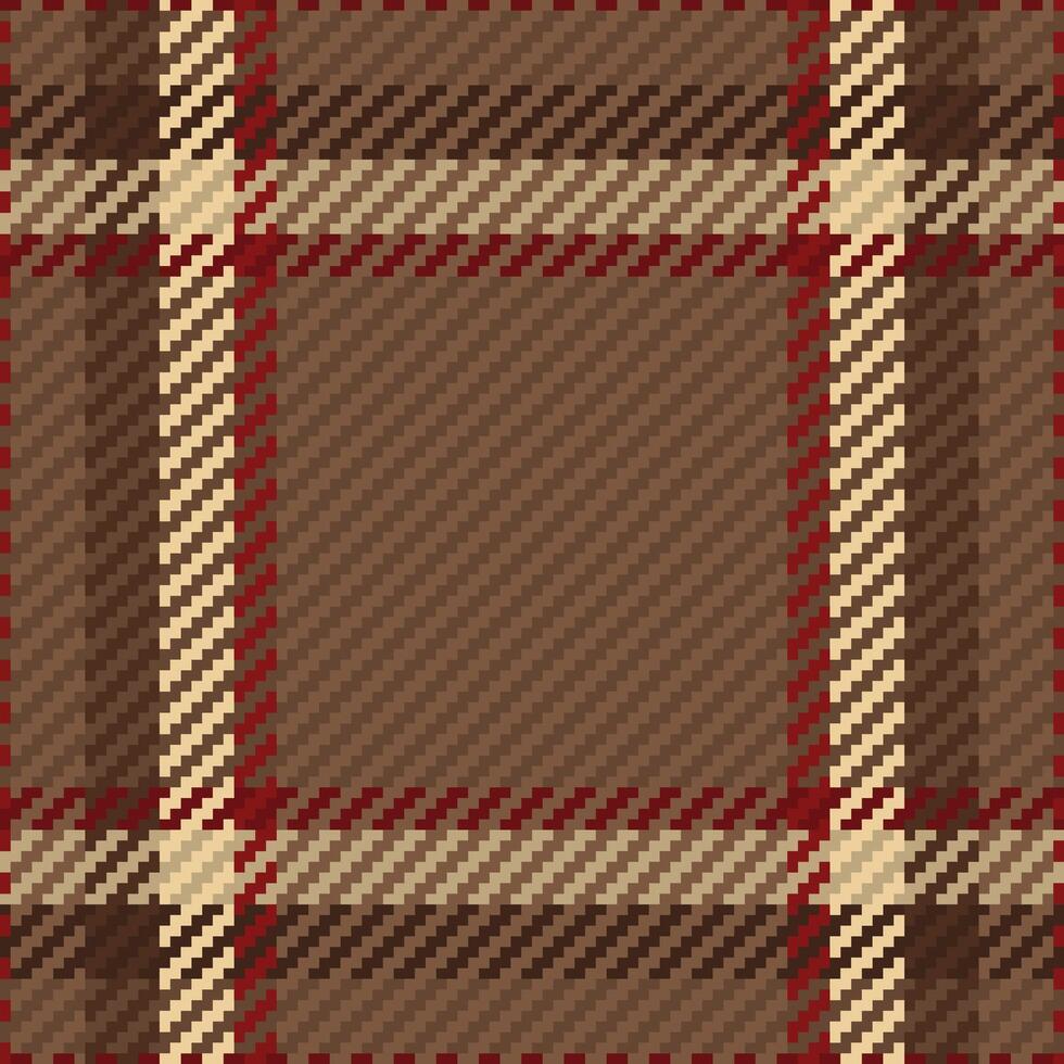Seamless pattern of scottish tartan plaid. Repeatable background with check fabric texture. Vector backdrop striped textile print.