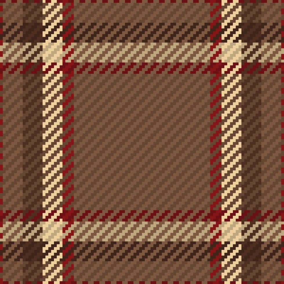 Seamless pattern of scottish tartan plaid. Repeatable background with check fabric texture. Vector backdrop striped textile print.