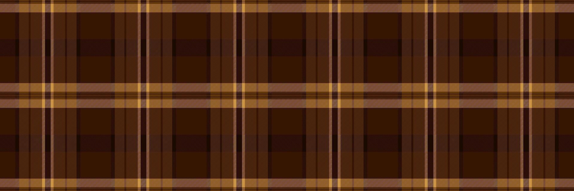 Infant texture tartan textile, poncho vector fabric plaid. Revival check background pattern seamless in dark and orange colors.