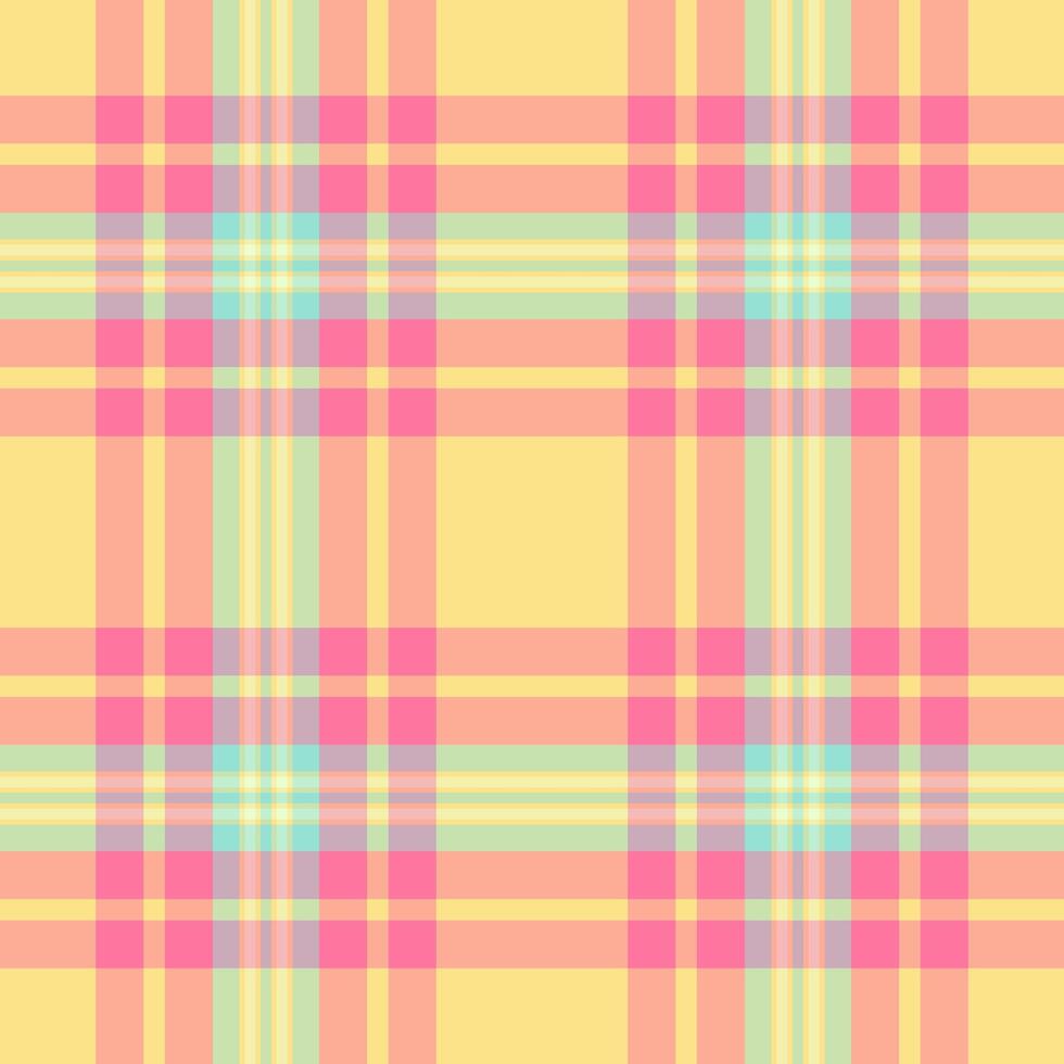 Folklore background plaid tartan, hipster seamless textile vector. Nostalgic texture fabric pattern check in red and light colors. vector