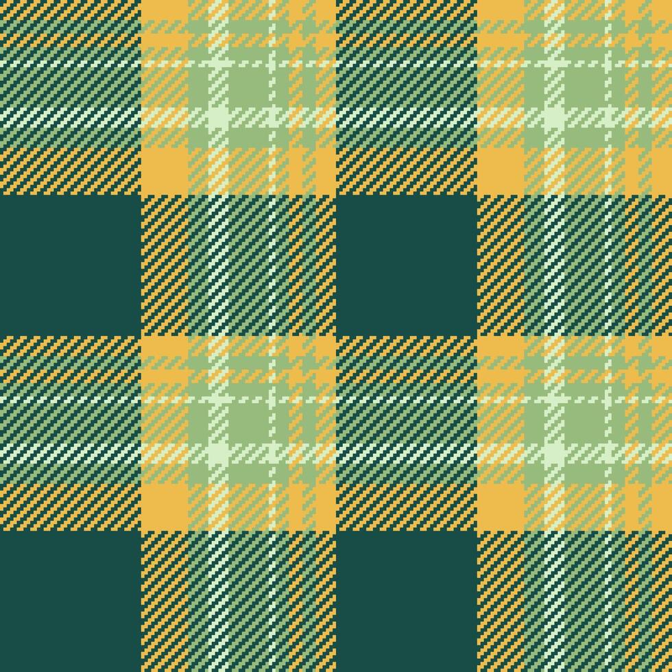 Fabric texture plaid of check background vector with a pattern tartan seamless textile.