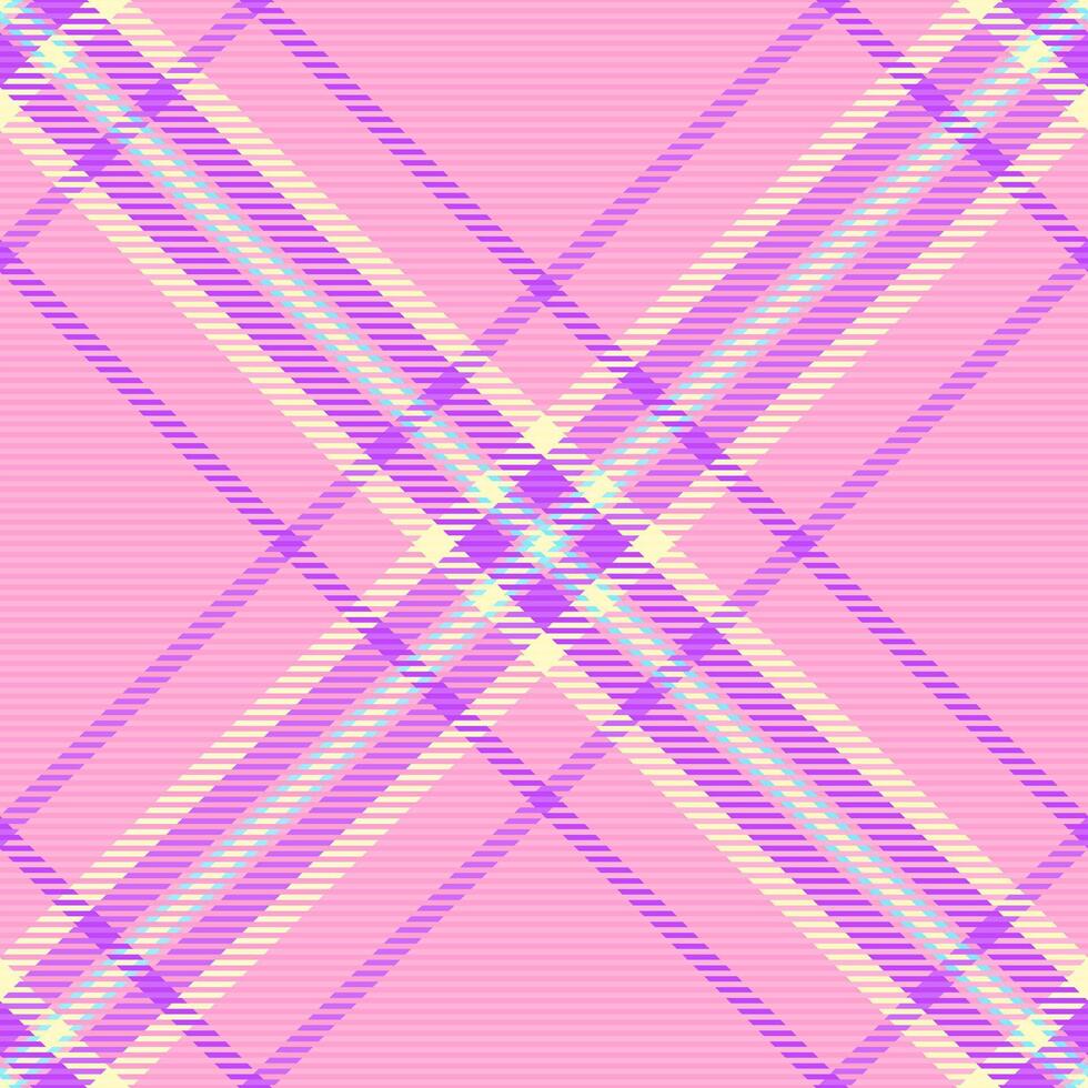 Background pattern plaid of check tartan texture with a vector seamless textile fabric.