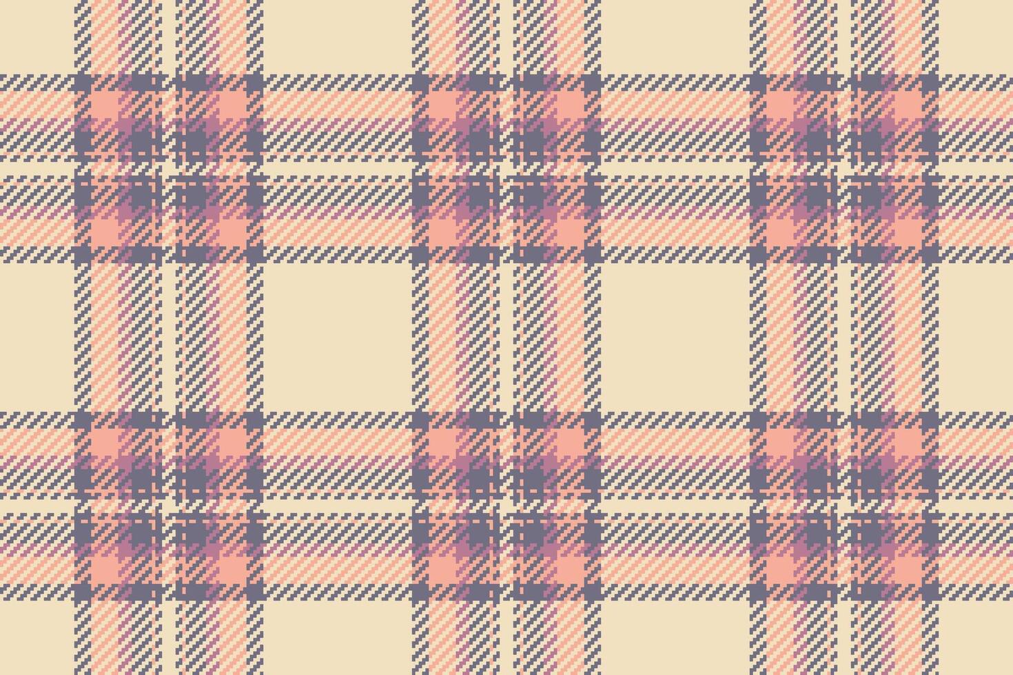 Fabric seamless plaid of background vector textile with a pattern check tartan texture.