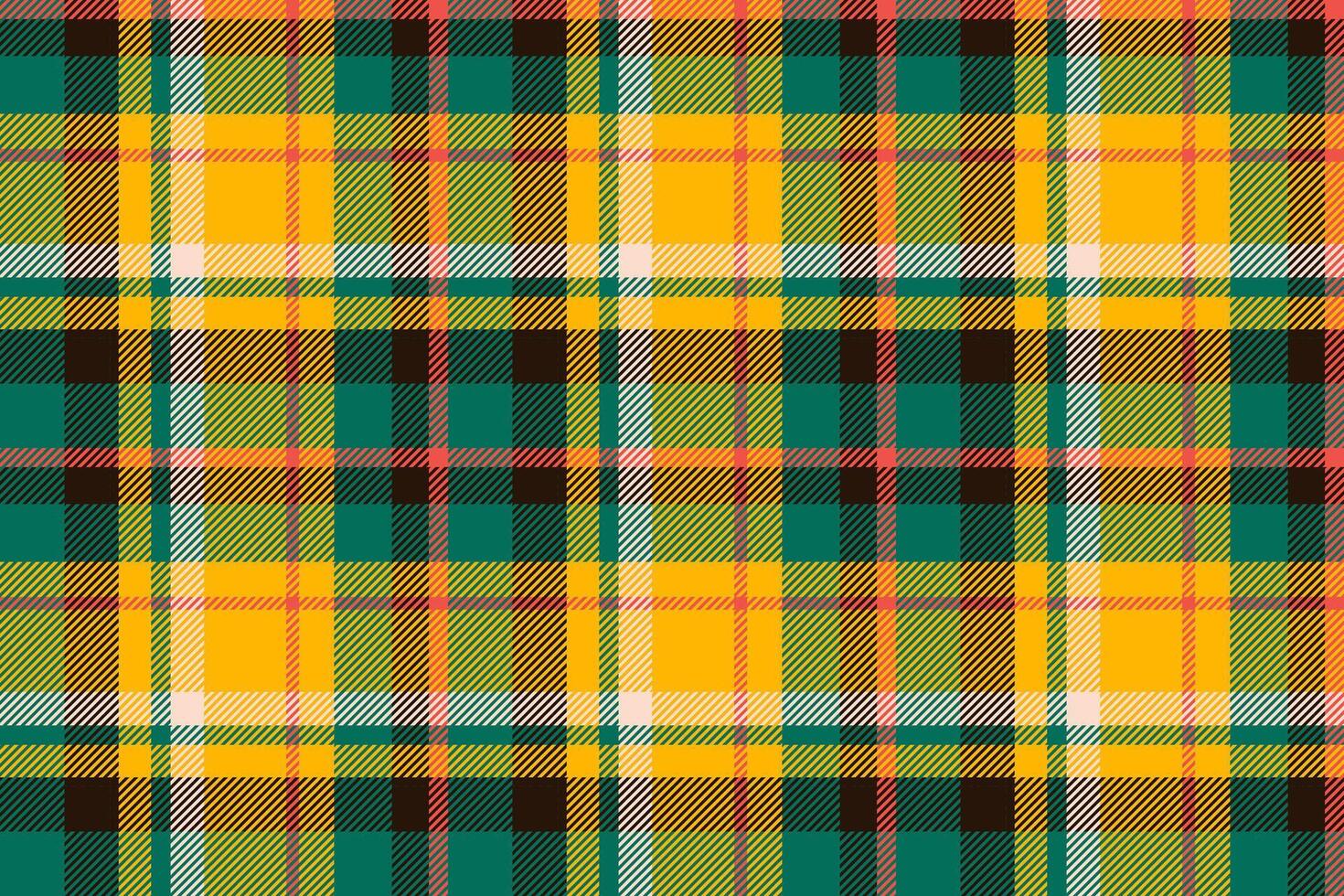 vector de patrón de cuadros sin costuras de tartán escocia. tela de fondo retro. textura geométrica cuadrada de color de verificación vintage.