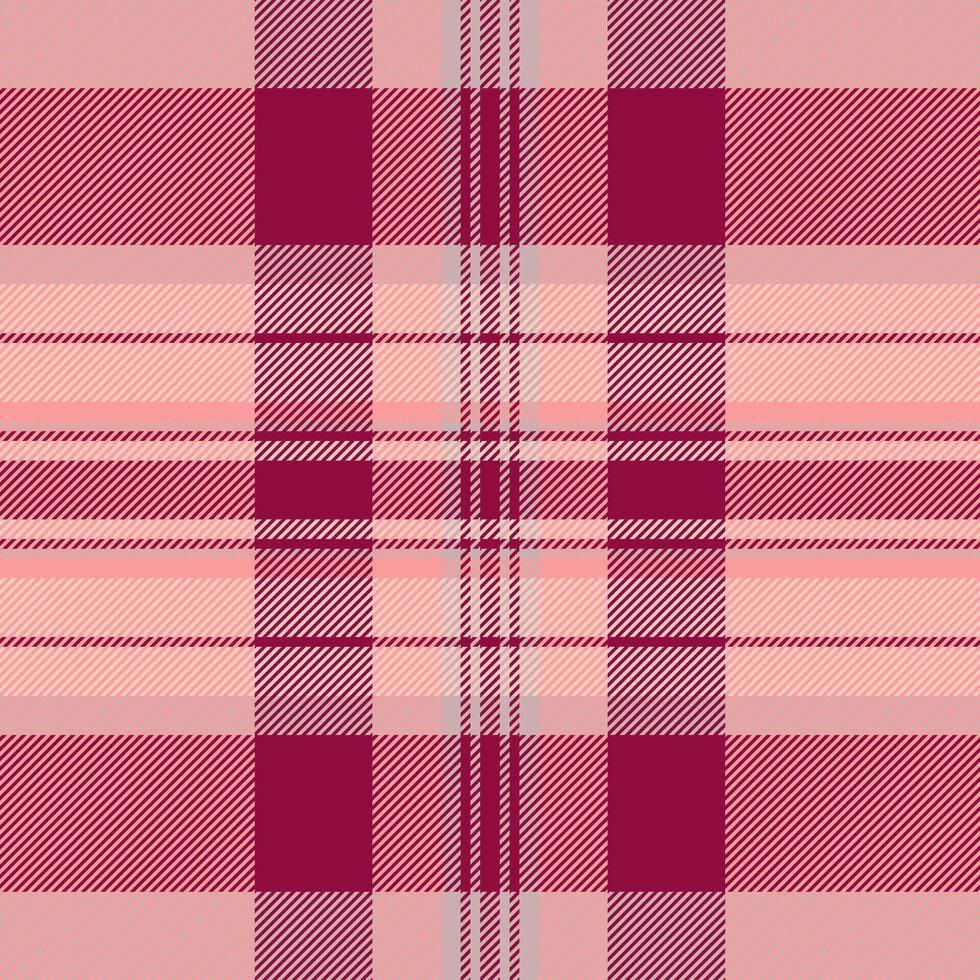Vector texture fabric of textile pattern tartan with a seamless background check plaid.