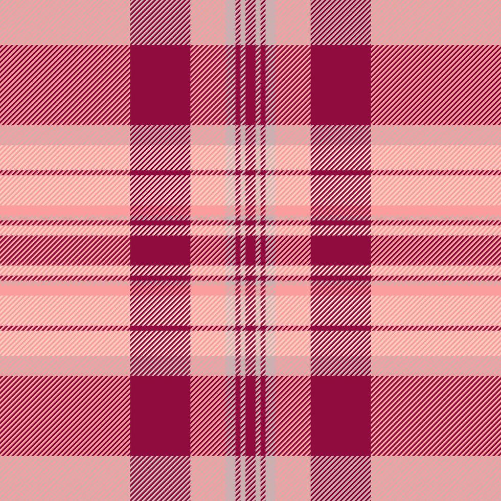 Vector texture fabric of textile pattern tartan with a seamless background check plaid.