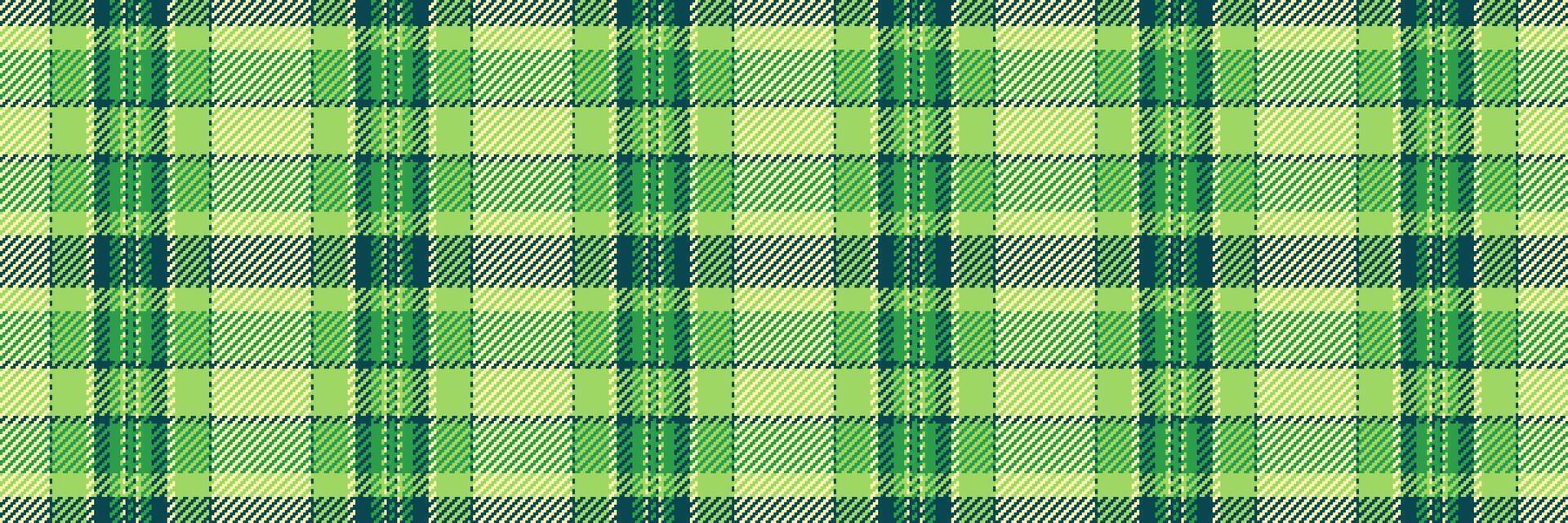 France seamless background tartan, sparse pattern vector plaid. Minimal texture textile fabric check in green and light colors.