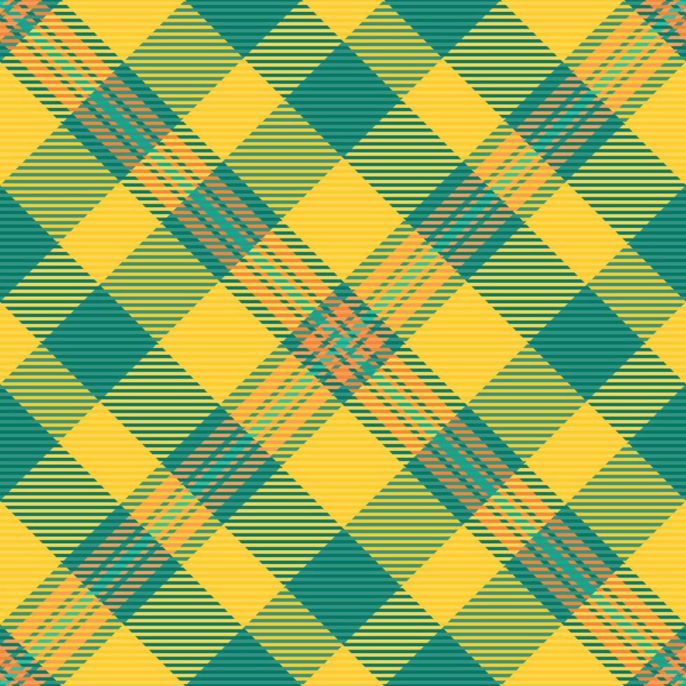 Texture pattern background of seamless vector plaid with a tartan fabric check textile.