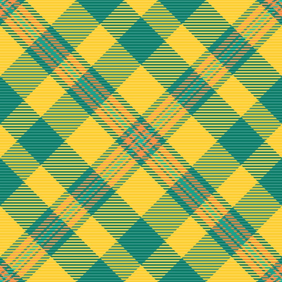 Texture pattern background of seamless vector plaid with a tartan fabric check textile.