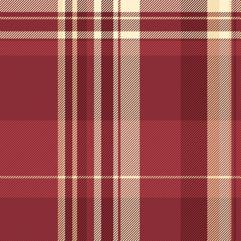 Native vector tartan fabric, inspiration textile seamless plaid. Oktoberfest texture pattern check background in red and royal maroon colors.