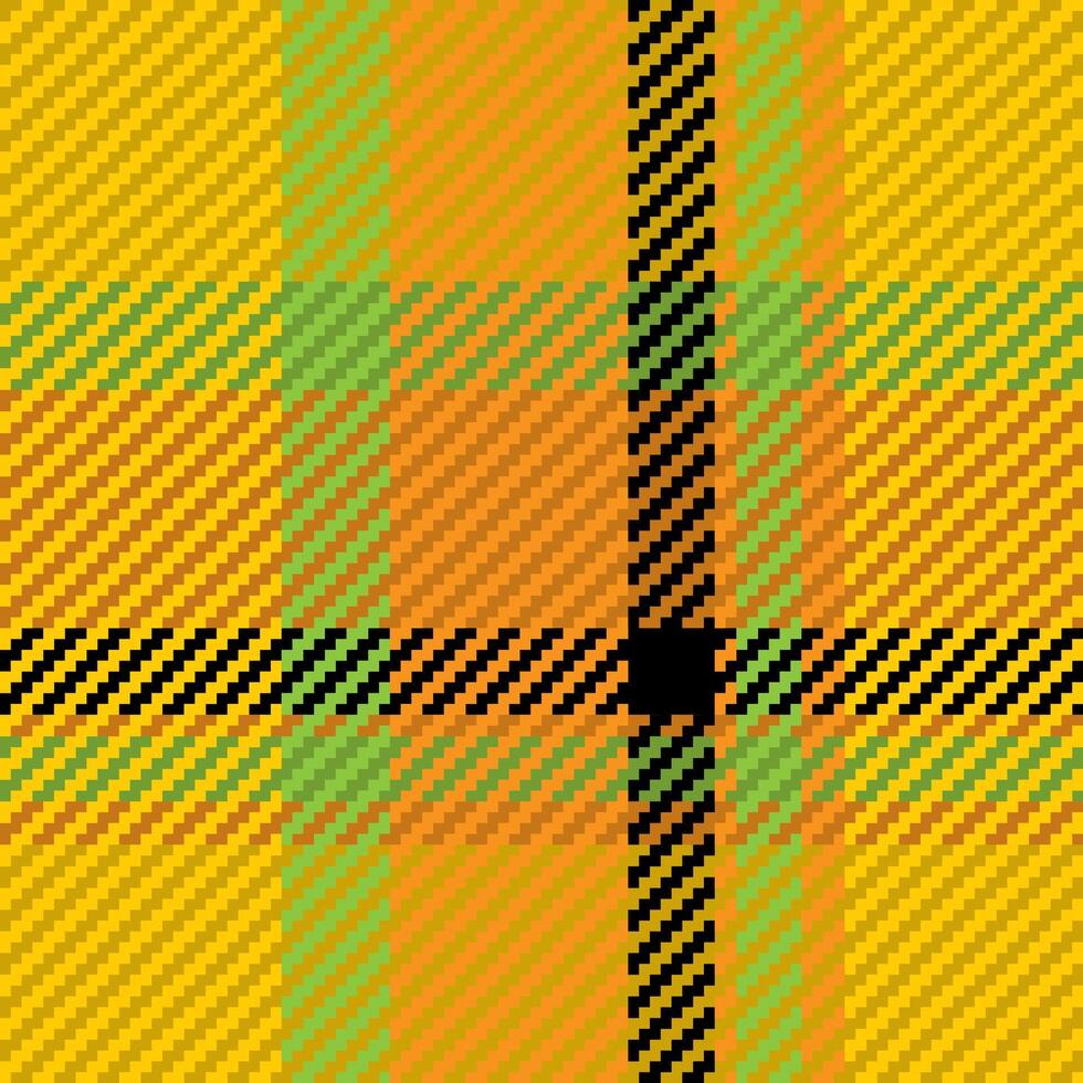 Seamless pattern of scottish tartan plaid. Repeatable background with check fabric texture. Vector backdrop striped textile print.