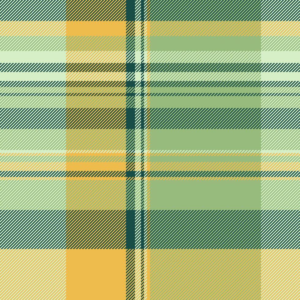 Fabric tartan texture of plaid background vector with a pattern check textile seamless.