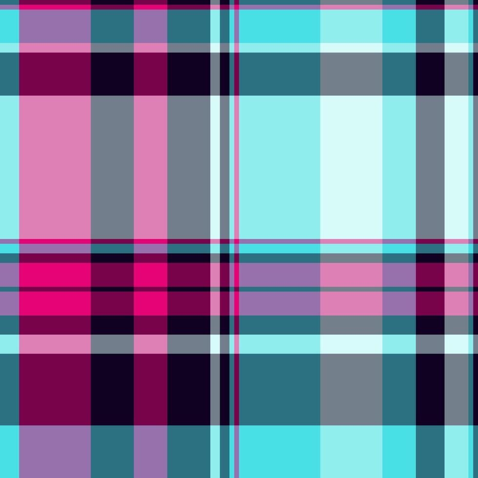 Texture vector check of pattern background plaid with a seamless textile fabric tartan.