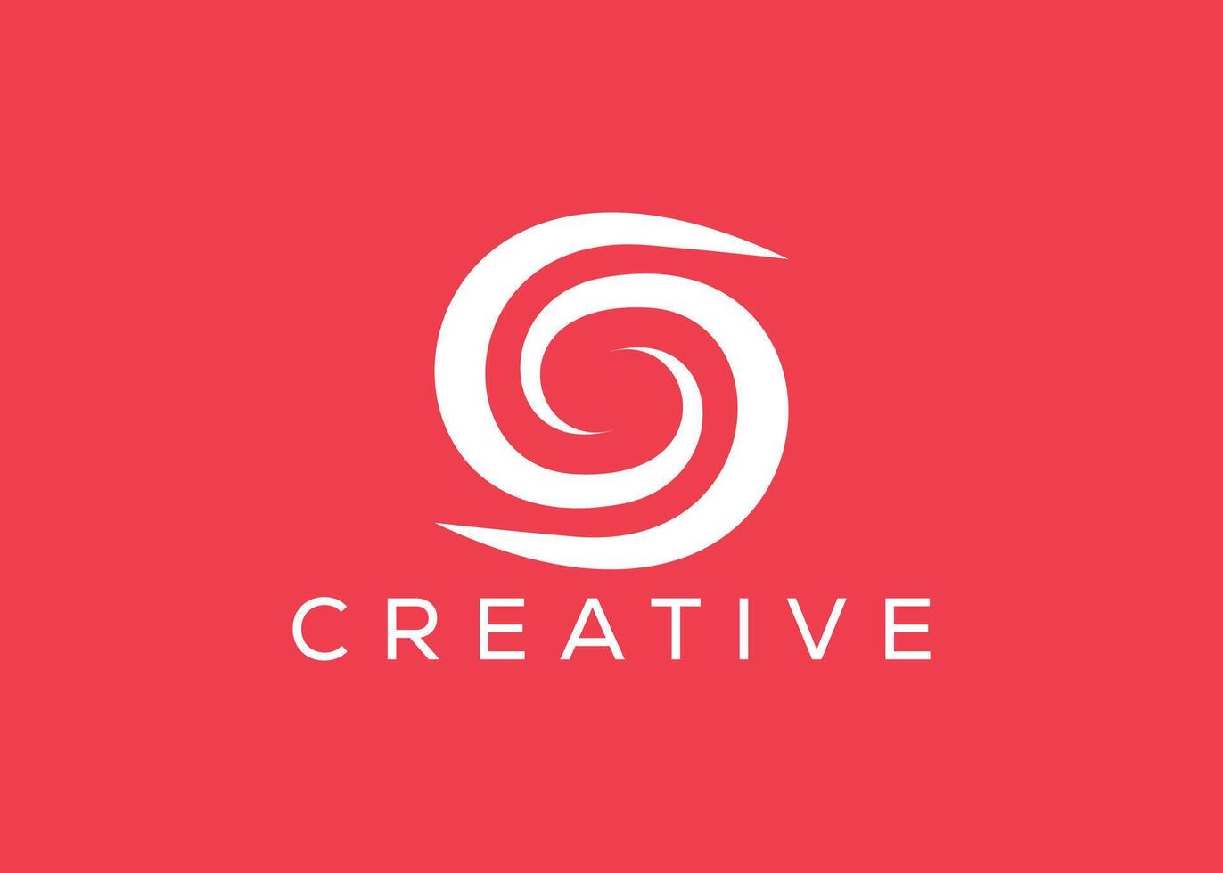 Minimalist letter S logo design vector template. Creative modern letter S logo
