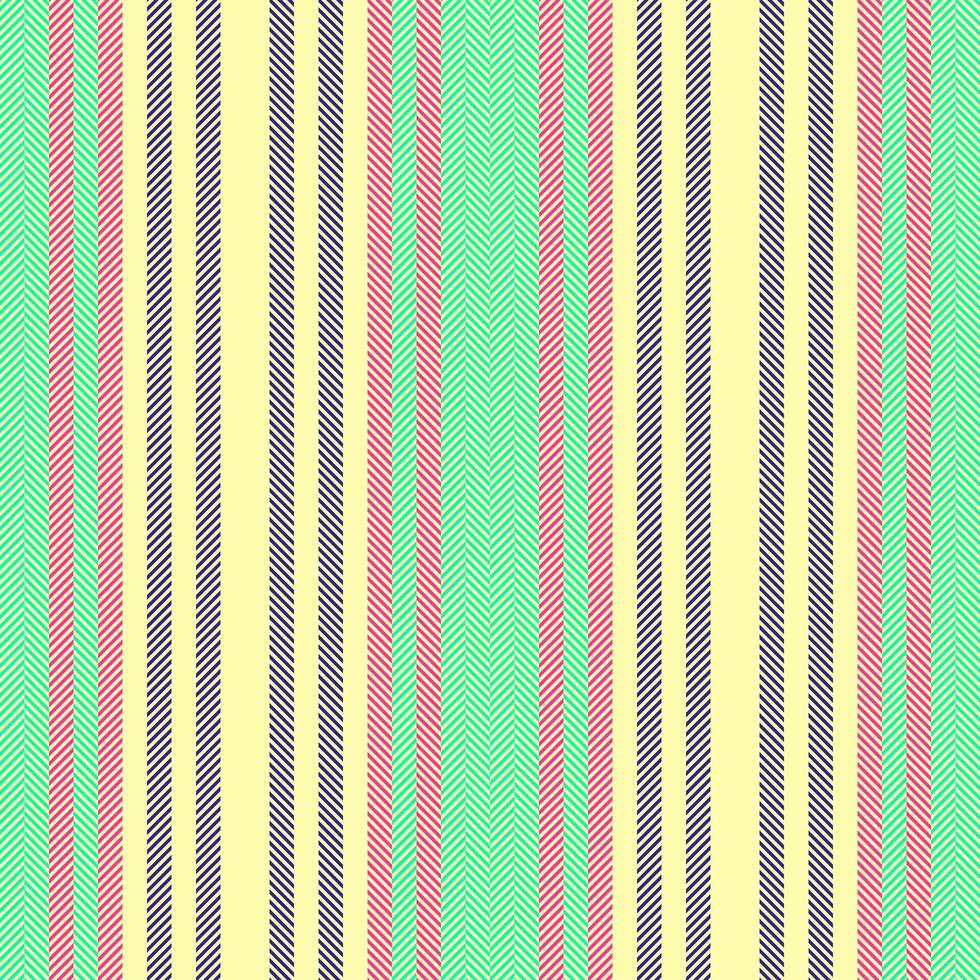 Background texture fabric of textile stripe lines with a pattern vertical vector seamless.