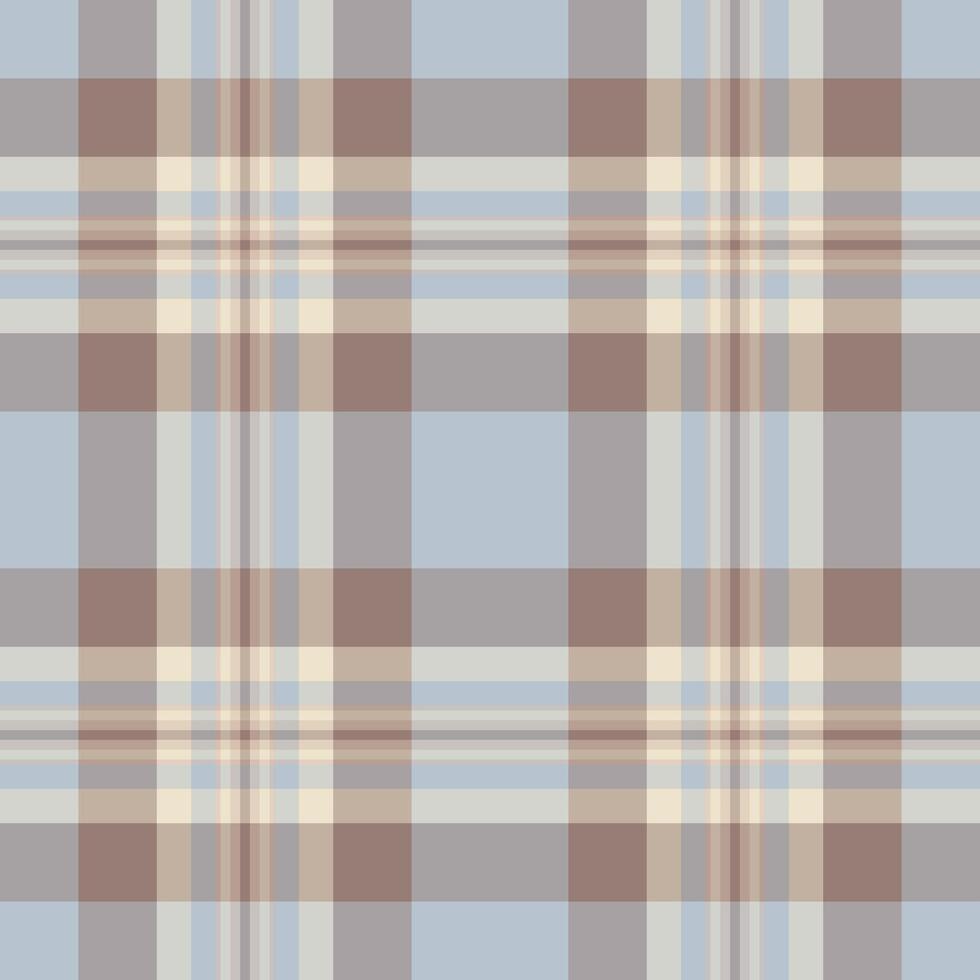 Textile plaid tartan of background pattern seamless with a vector fabric check texture.
