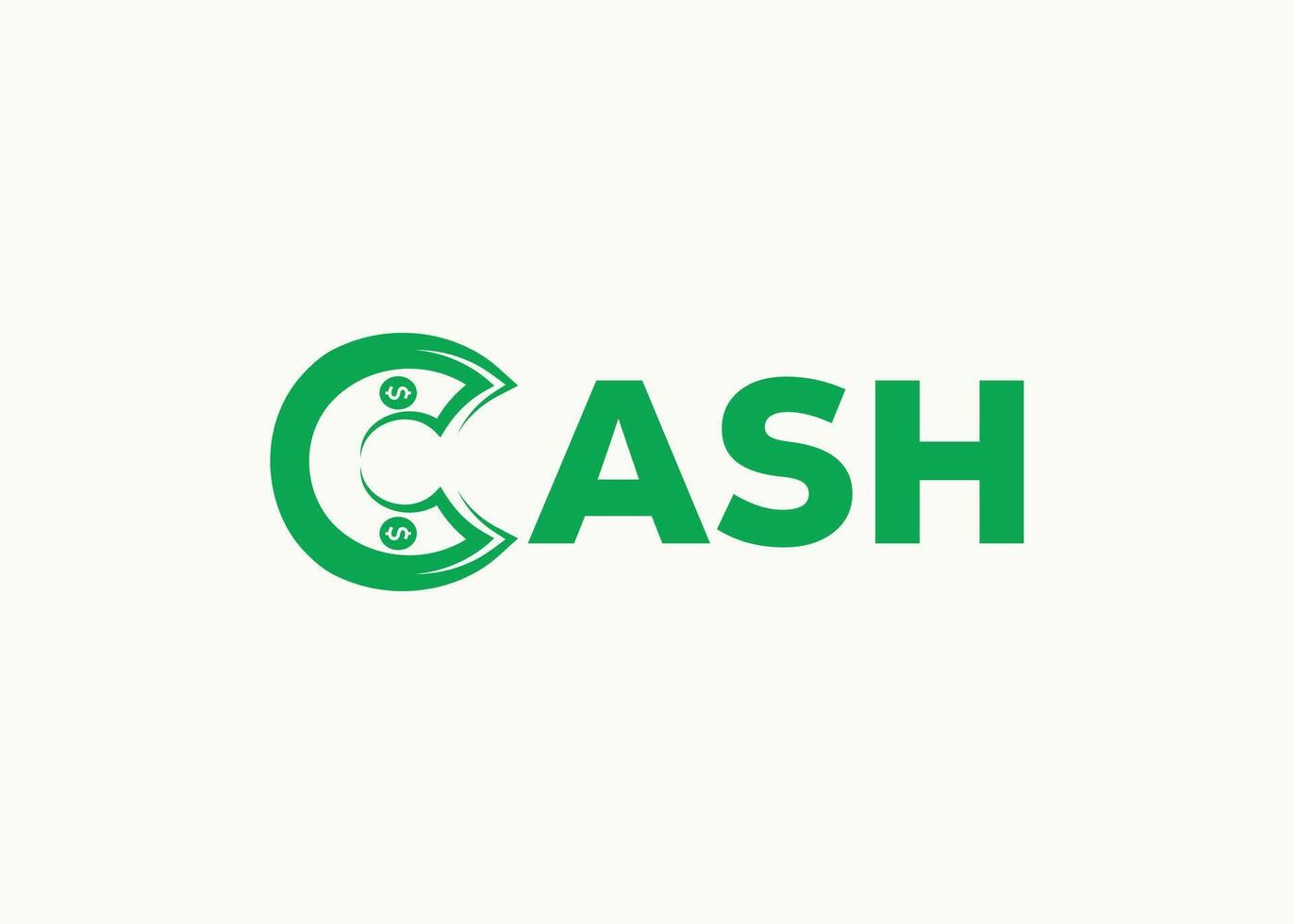 Minimalist Money logo design vector template. Cash money for business finance vector. Money investing logo