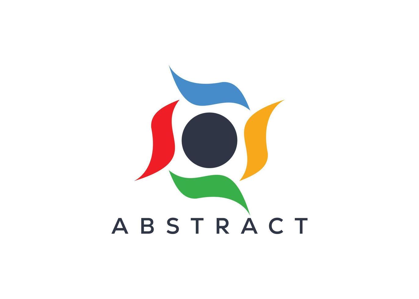 Creative and minimal Abstract mark logo vector template. Abstract modern logo