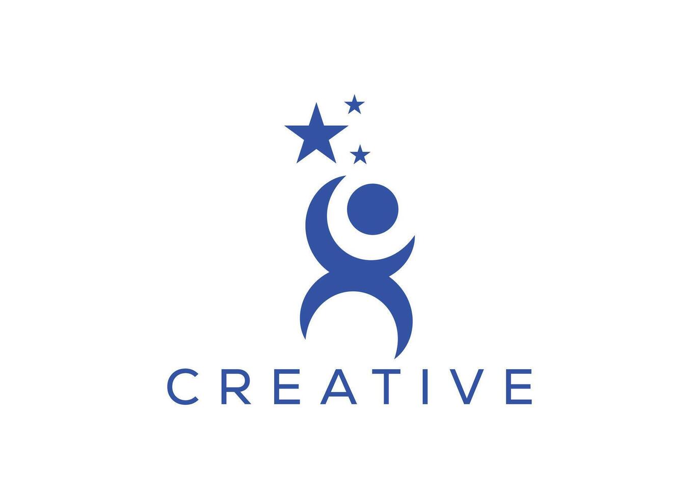 Minimalist Success people logo design vector template. Creative business growth people logo