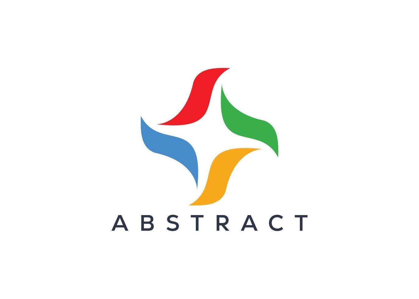 Creative and minimal Abstract mark logo vector template. Abstract modern logo