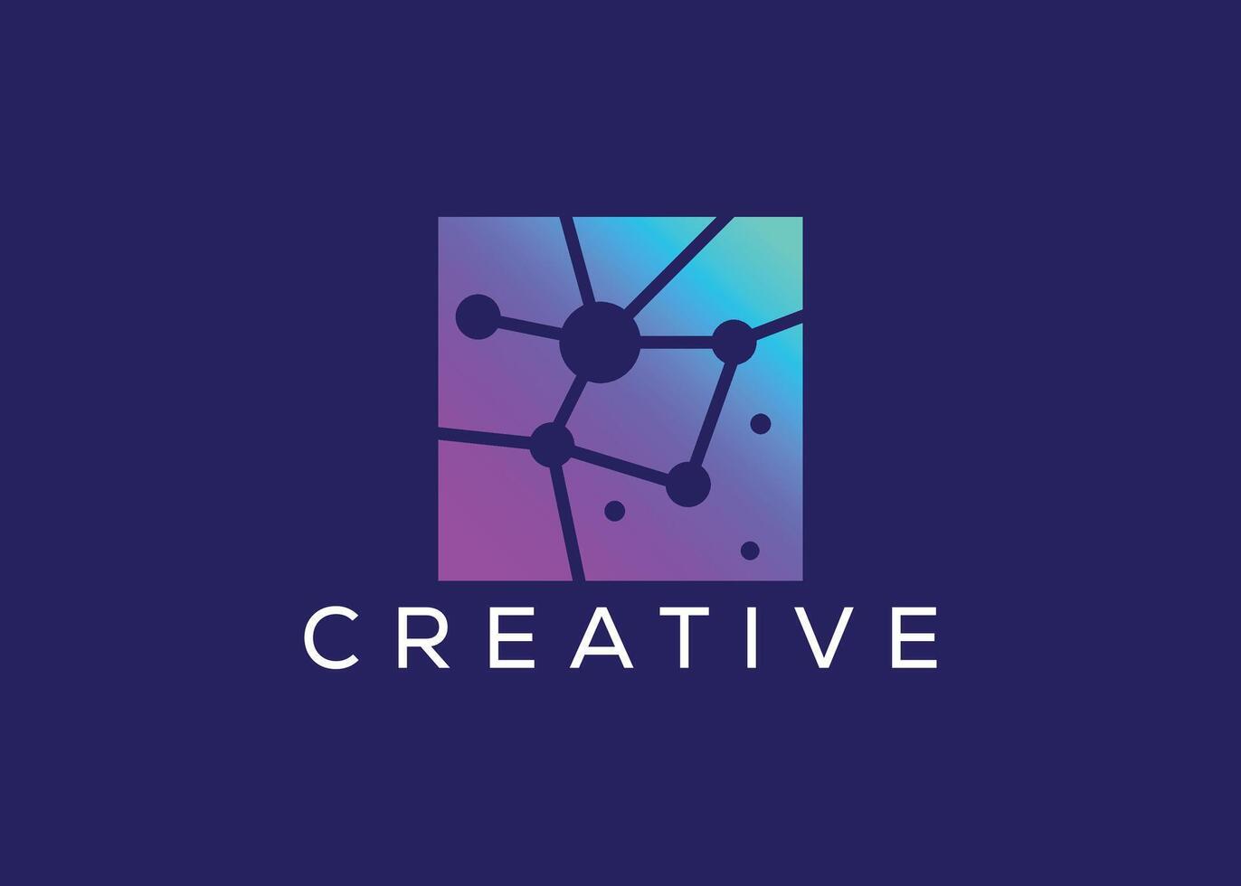 Minimalist and Modern technology logo design vector template. Creative modern Innovative high Circuit technology logo