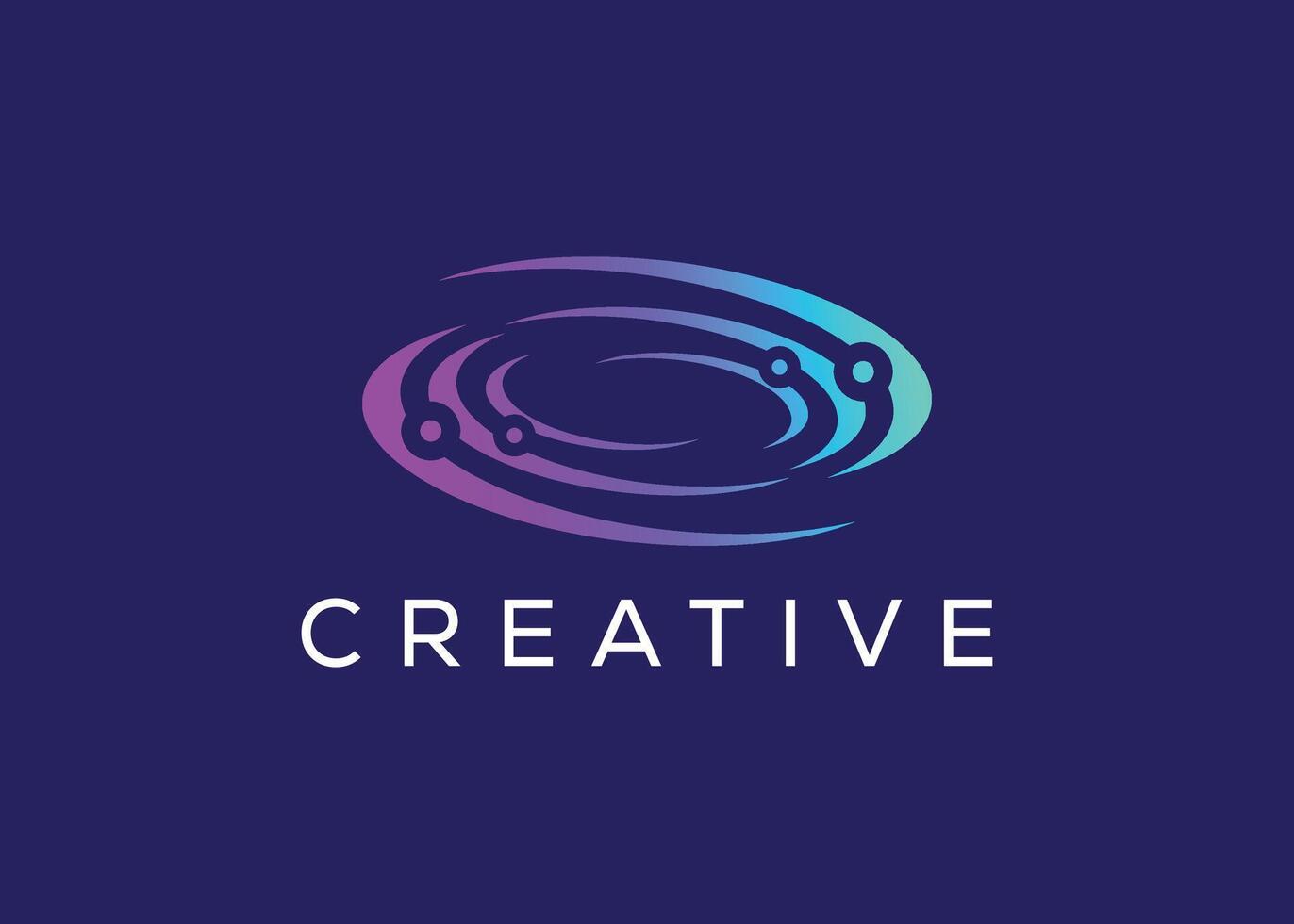 Minimalist and Modern technology logo design vector template. Creative modern Innovative high Circuit technology logo