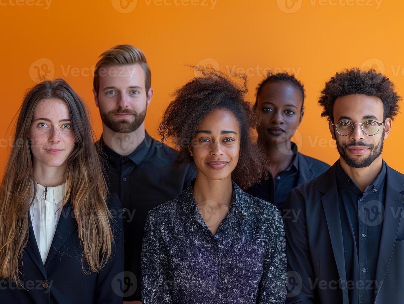 AI generated Harmonized Diversity   Portraits of Gender Inclusive Workplaces photo