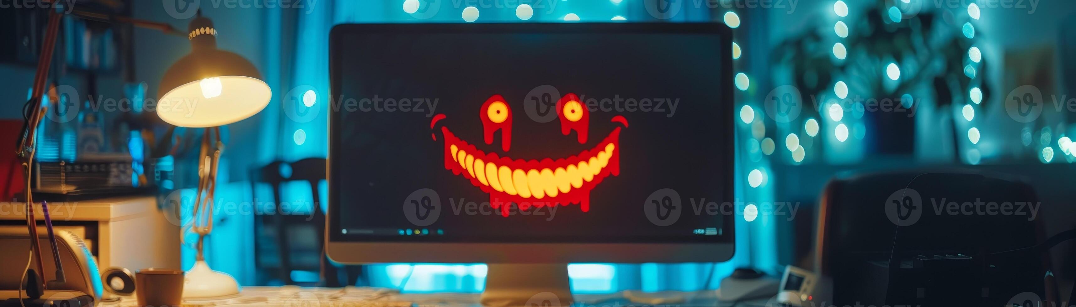 AI generated System Spoof, Fake Software Update Screen, April Fool's Tech Prank photo