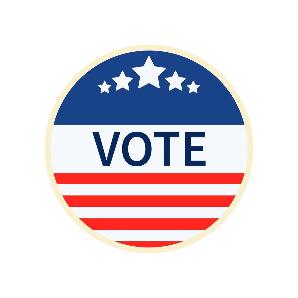 votación icono. votación concepto. vector ilustración. elección y democracia campaña. votar signo.